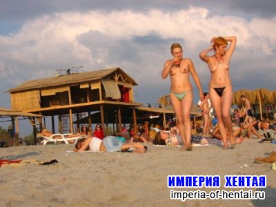 Русские девушки топлесс на фестивале Казантип часть №1
